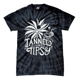 Tanned And Tipsy Tie-Dye T-Shirt