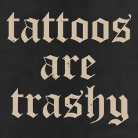 Tattoos Are Trashy 15oz Campfire Ceramic Mug