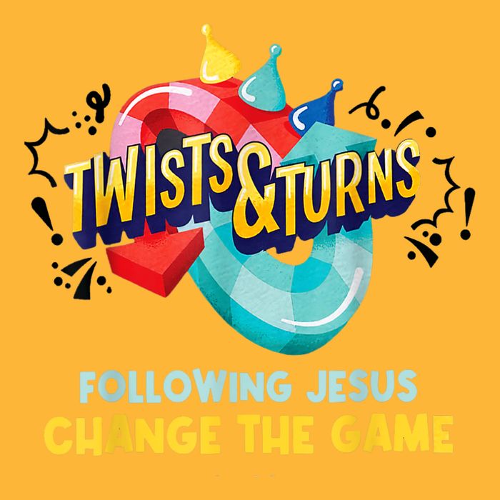 Twists And Turns VBS Follow Jesus Change The Games Pom Pom 12in Knit Beanie