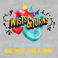 Twists And Turns VBS Follow Jesus Change The Games Ladies PosiCharge Tri-Blend Wicking Tank