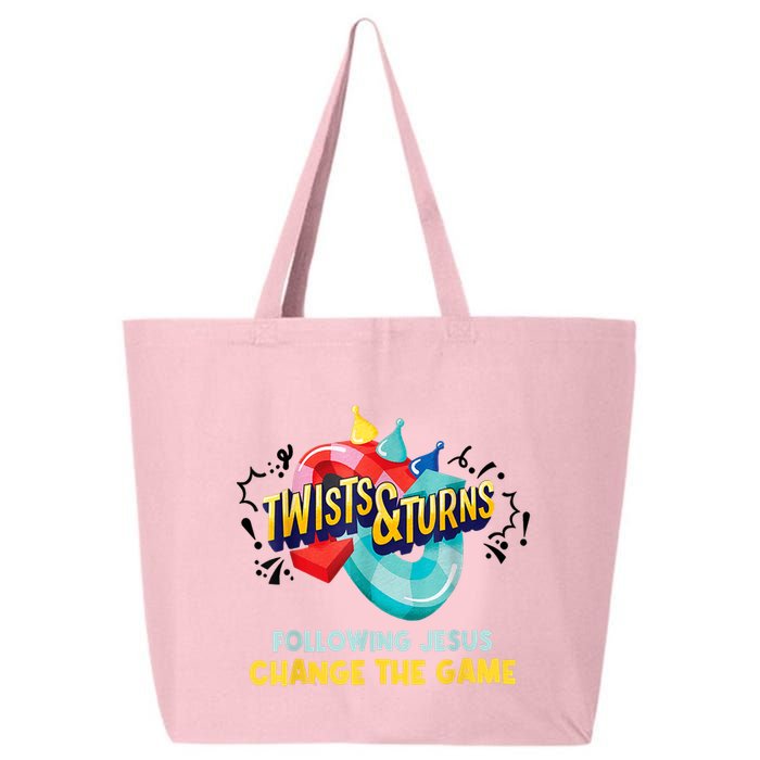 Twists And Turns VBS Follow Jesus Change The Games 25L Jumbo Tote