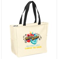 Twists And Turns VBS Follow Jesus Change The Games Zip Tote Bag