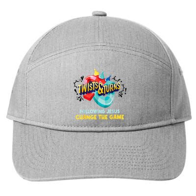 Twists And Turns VBS Follow Jesus Change The Games 7-Panel Snapback Hat