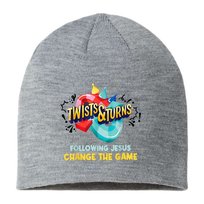 Twists And Turns VBS Follow Jesus Change The Games Sustainable Beanie