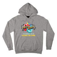 Twists And Turns VBS Follow Jesus Change The Games Tall Hoodie
