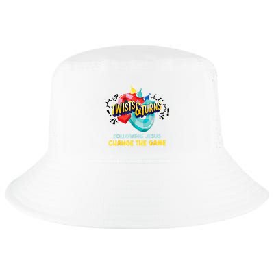 Twists And Turns VBS Follow Jesus Change The Games Cool Comfort Performance Bucket Hat