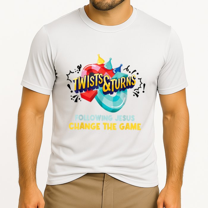 Twists And Turns VBS Follow Jesus Change The Games Performance Shirt