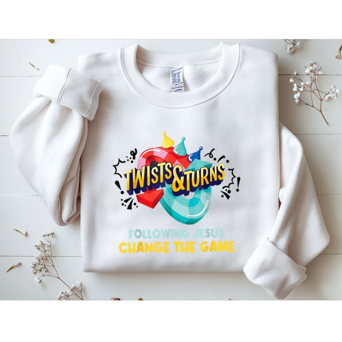 Twists And Turns VBS Follow Jesus Change The Games Sweatshirt