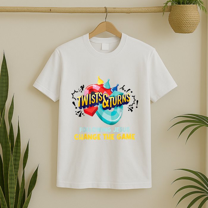 Twists And Turns VBS Follow Jesus Change The Games T-Shirt