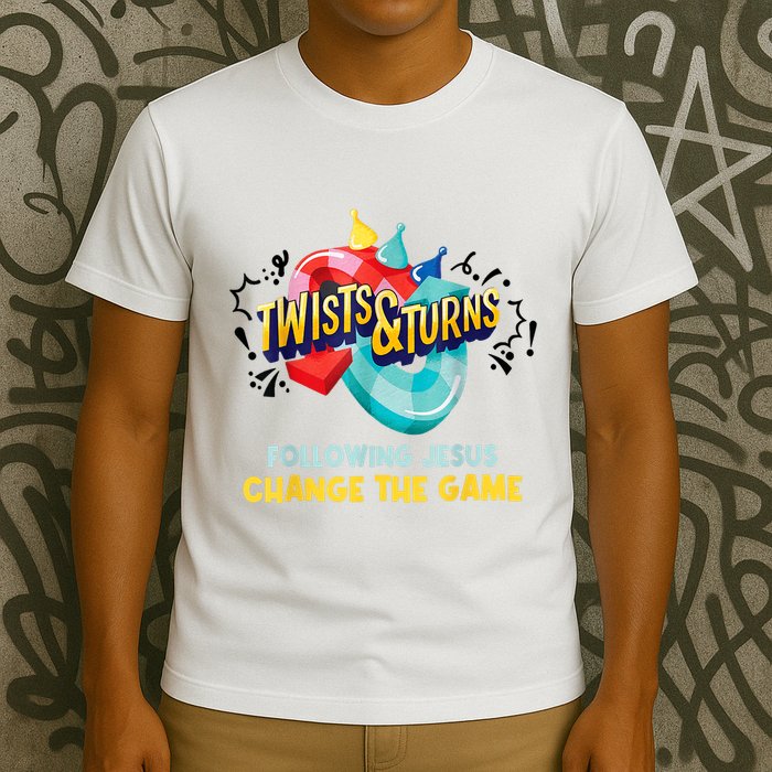Twists And Turns VBS Follow Jesus Change The Games T-Shirt