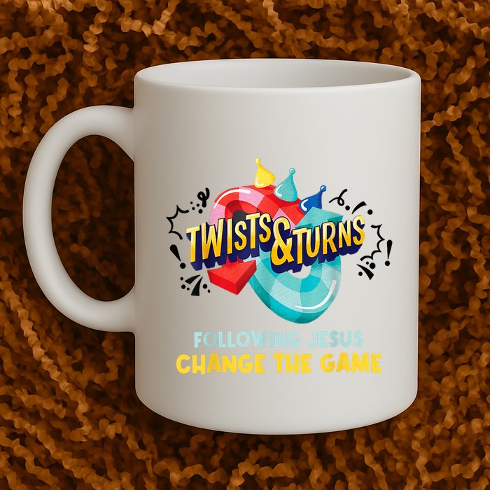 Twists And Turns VBS Follow Jesus Change The Games Mug