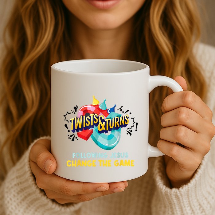 Twists And Turns VBS Follow Jesus Change The Games Mug