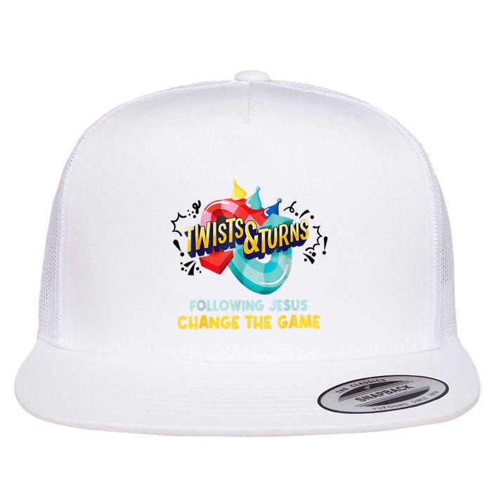Twists And Turns VBS Follow Jesus Change The Games Flatbill Hat