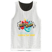 Twists And Turns VBS Follow Jesus Change The Games Mesh Reversible Basketball Jersey Tank