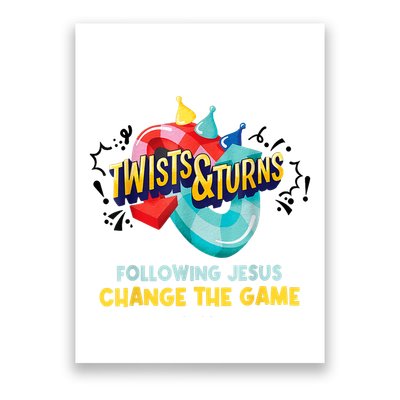 Twists And Turns VBS Follow Jesus Change The Games Poster
