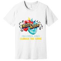 Twists And Turns VBS Follow Jesus Change The Games Premium T-Shirt