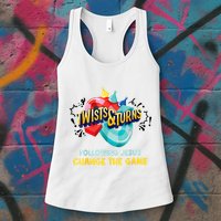 Twists And Turns VBS Follow Jesus Change The Games Womens Tank Top