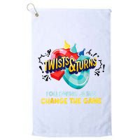 Twists And Turns VBS Follow Jesus Change The Games Golf Towel