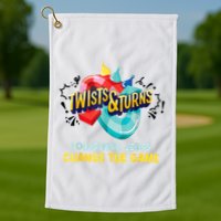 Twists And Turns VBS Follow Jesus Change The Games Golf Towel