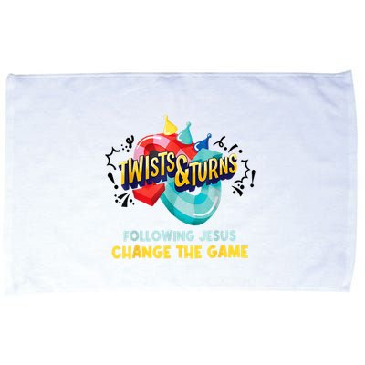 Twists And Turns VBS Follow Jesus Change The Games Microfiber Hand Towel