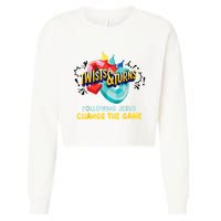 Twists And Turns VBS Follow Jesus Change The Games Cropped Pullover Crew