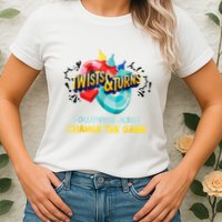 Twists And Turns VBS Follow Jesus Change The Games Womens T-Shirt