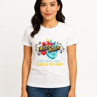 Twists And Turns VBS Follow Jesus Change The Games Womens T-Shirt