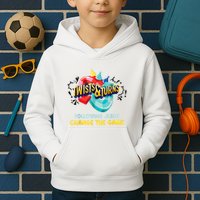 Twists And Turns VBS Follow Jesus Change The Games Kids Hoodie