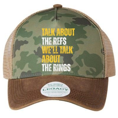 Talk About The Refs WeLl Talk About The Rings Legacy Tie Dye Trucker Hat
