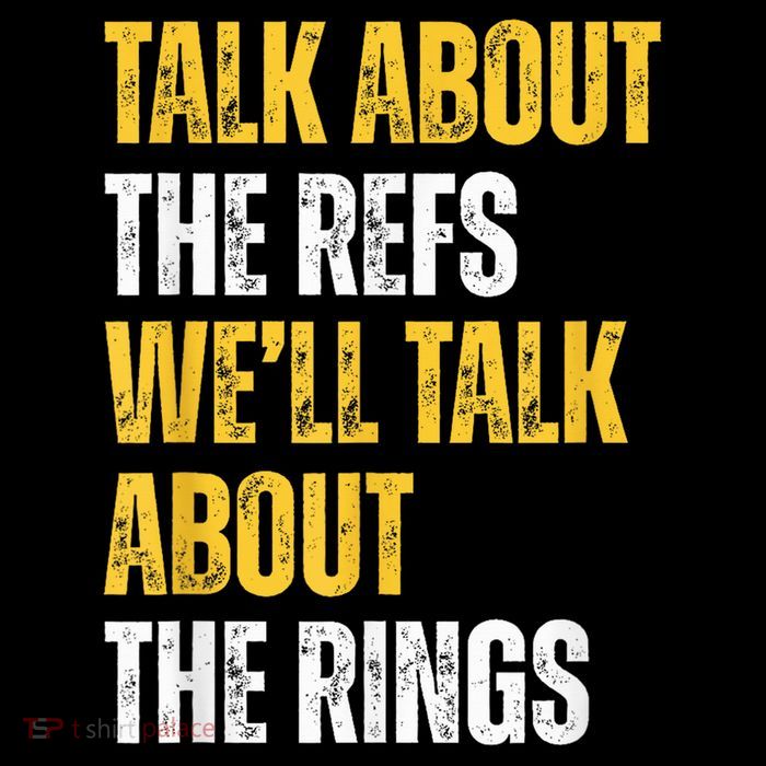 Talk About The Refs WeLl Talk About The Rings Flexfit Unipanel Trucker Cap