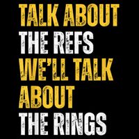 Talk About The Refs WeLl Talk About The Rings Backpack