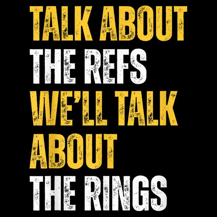 Talk About The Refs WeLl Talk About The Rings Backpack