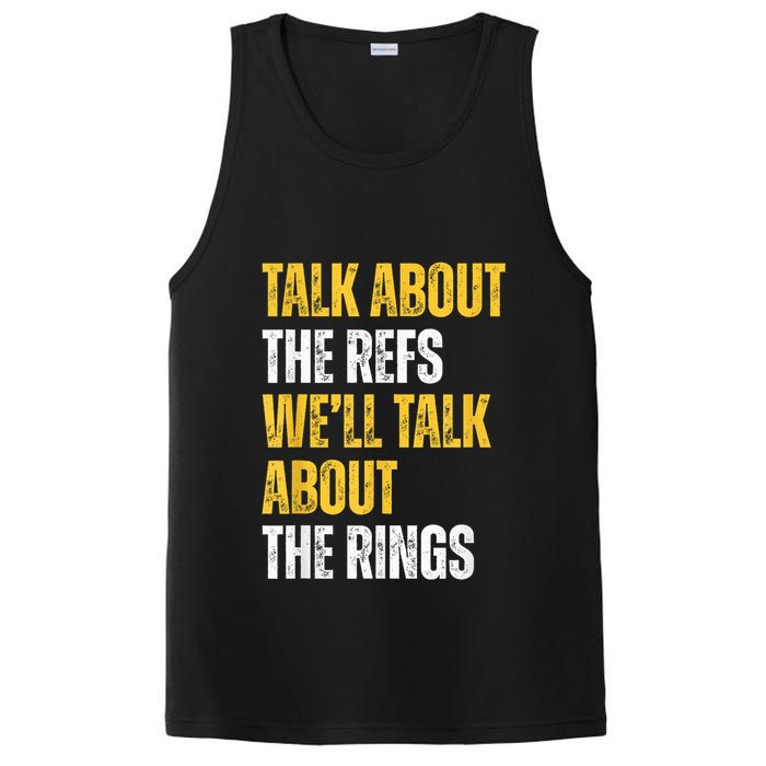Talk About The Refs WeLl Talk About The Rings PosiCharge Competitor Tank