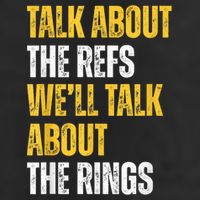 Talk About The Refs WeLl Talk About The Rings Trucker Hat