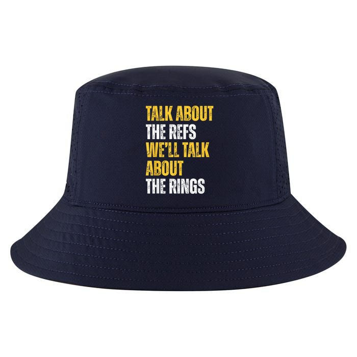 Talk About The Refs WeLl Talk About The Rings Cool Comfort Performance Bucket Hat