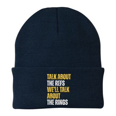 Talk About The Refs WeLl Talk About The Rings Beanie