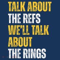 Talk About The Refs WeLl Talk About The Rings Beanie