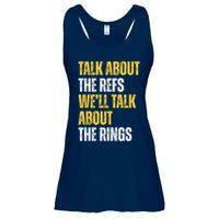 Talk About The Refs WeLl Talk About The Rings Ladies Essential Flowy Tank