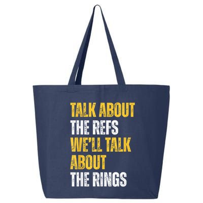 Talk About The Refs WeLl Talk About The Rings 25L Jumbo Tote