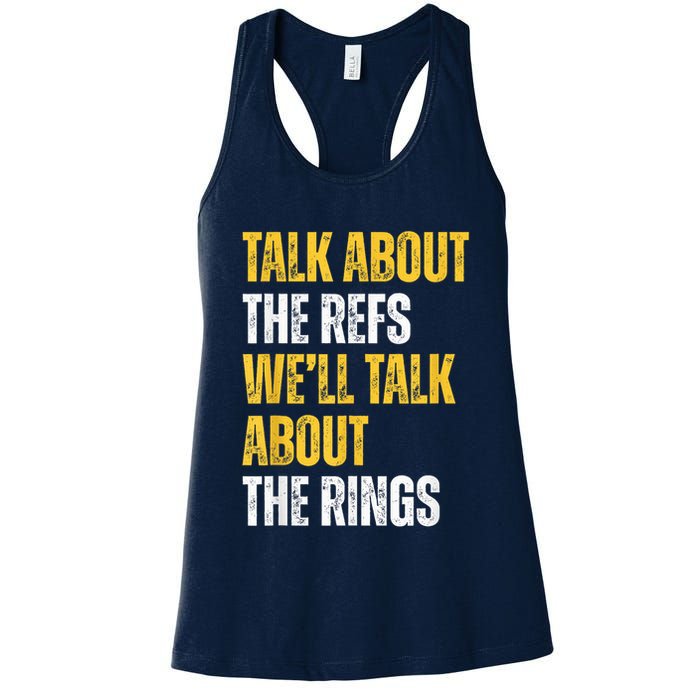 Talk About The Refs WeLl Talk About The Rings Womens Tank Top