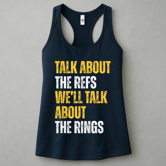 Talk About The Refs WeLl Talk About The Rings Womens Tank Top