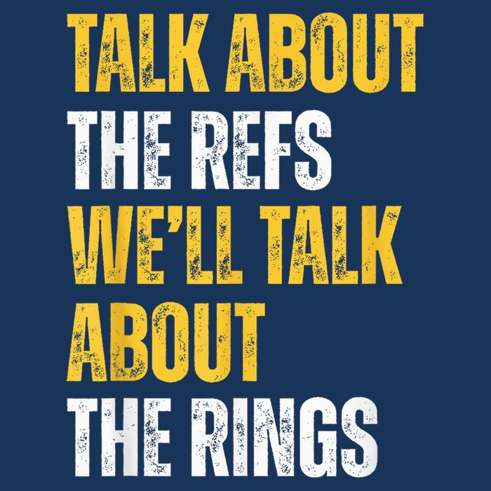 Talk About The Refs WeLl Talk About The Rings Tank Top