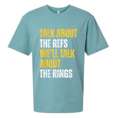 Talk About The Refs WeLl Talk About The Rings Sueded Cloud Jersey T-Shirt