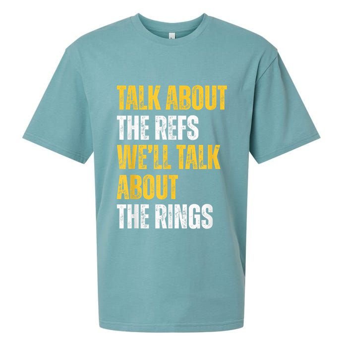 Talk About The Refs WeLl Talk About The Rings Sueded Cloud Jersey T-Shirt