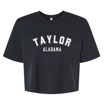 Taylor Alabama Bella+Canvas Jersey Crop Tee