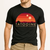 Tatooine Retro Sunset Logo EST 1977 Performance Shirt