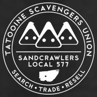 Tatooine Scavengers Union Adult Drive Performance Visor