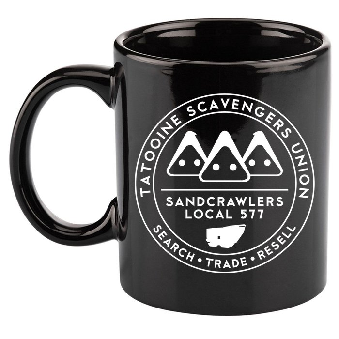Tatooine Scavengers Union 11oz C Handle Ceramic Mug