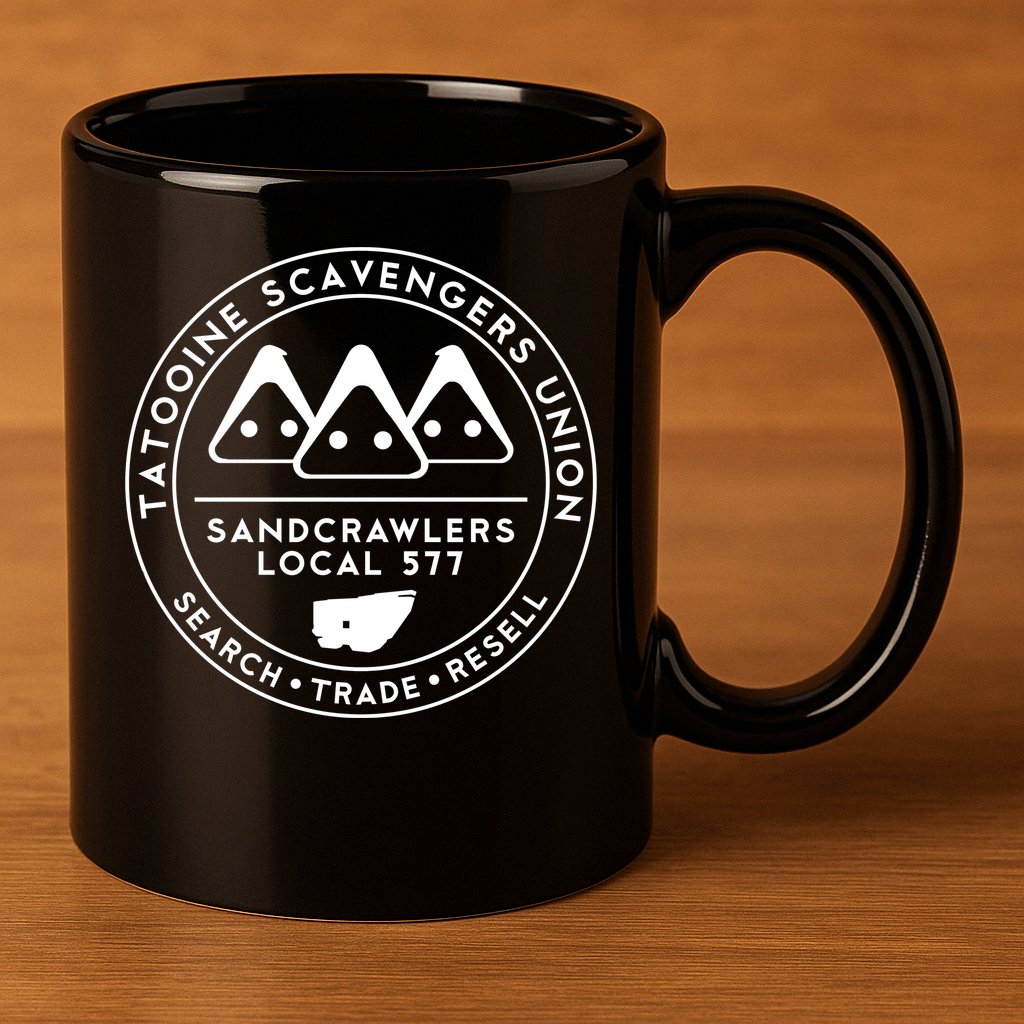 Tatooine Scavengers Union 11oz C Handle Ceramic Mug