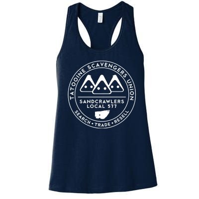 Tatooine Scavengers Union Women's Racerback Tank